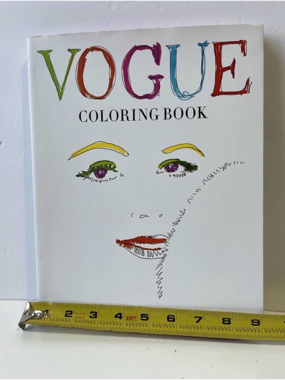 VOGUE Coloring Book paperback